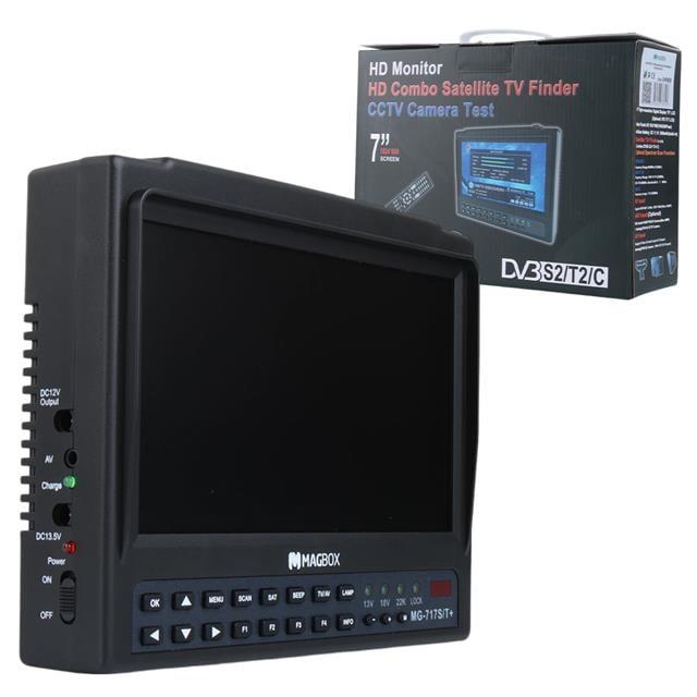 Magbox MG-717S/T+ 7'' İnç Full HD LCD Ekranlı Görüntülü Uydu Yön Bulucu (Uzaktan Kumandalı)