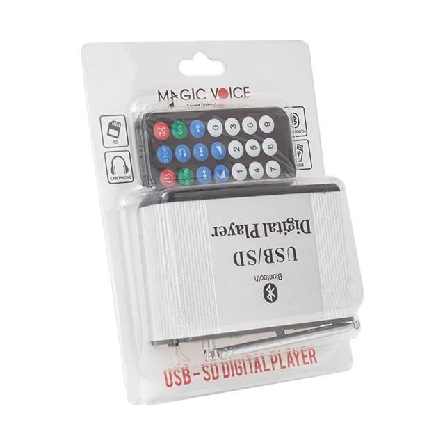 Magicvoice SS-101 Alüminyum Kasa Bluetooth/USB/TF/FM Destekli Dijital MP3 Çalar Modül
