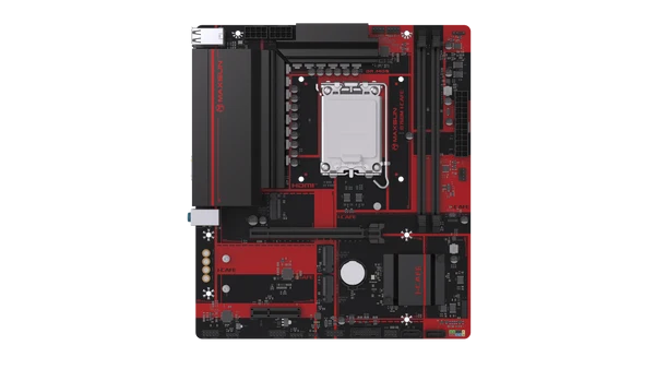 MAXUN B760M I-CAFE DDR5 HDMI-DP PCIE 5.0 1700p mATX