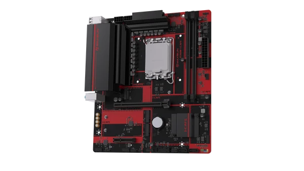 MAXUN B760M I-CAFE DDR5 HDMI-DP PCIE 5.0 1700p mATX