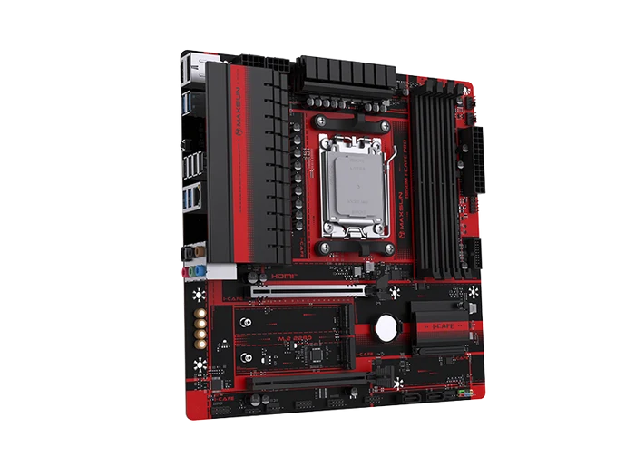 MAXUN B850M-M I-CAFE PRO DDR5 HDMI-DP PCIE 5.0 AM5 mATX