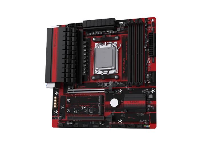 MAXUN B850M-M I-CAFE PRO DDR5 HDMI-DP PCIE 5.0 AM5 mATX