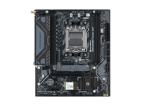 MAXUN CHALLANGER B650M WIFI V2 DDR5 HDMI-DP PCIE 4.0 AM5 mATX