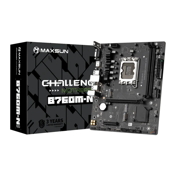 MAXUN CHALLENGER B760M-N DDR5 HDMI PCIE 4.0 1700p MATX