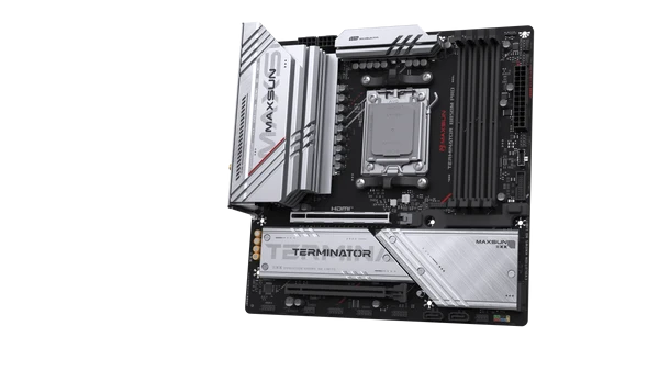 MAXUN TERMINATOR B850M PRO WIFI6E DDR5 HDMI-DP TYPEC PCIE 5.0 AM5 mATX