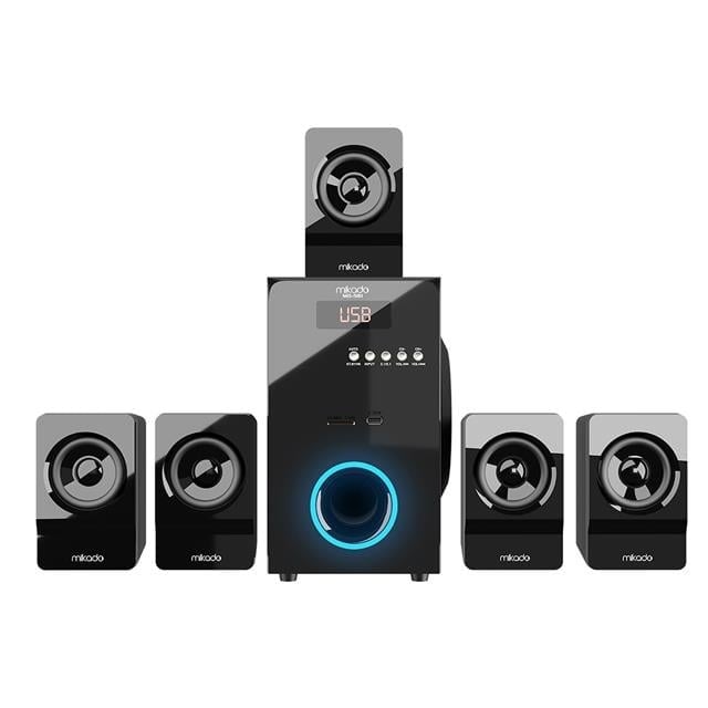 Mikado MD-581BT 110W USB/SD/FM/BT Destekli 5+1 Ses Sistemi Hoparlör - Speaker