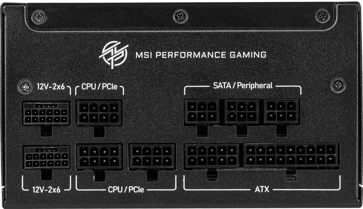 MSI 1000w 80+ Gold MPG A1000GS PCIE5 Tam Modüler Power Supply
