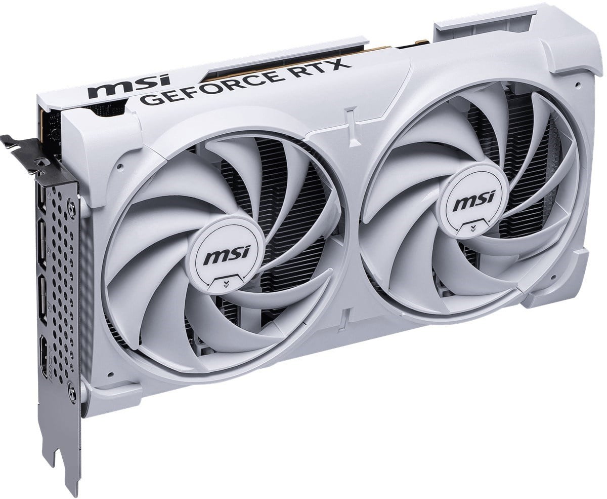 MSI 8GB RTX5060 8G VENTUS 2X OC WHITE GDDR7 HDMI-DP PCIE 5.0 BEYAZ