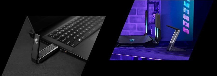 MSI AX1800 WIFI6 Kablosuz Usb Adaptör
