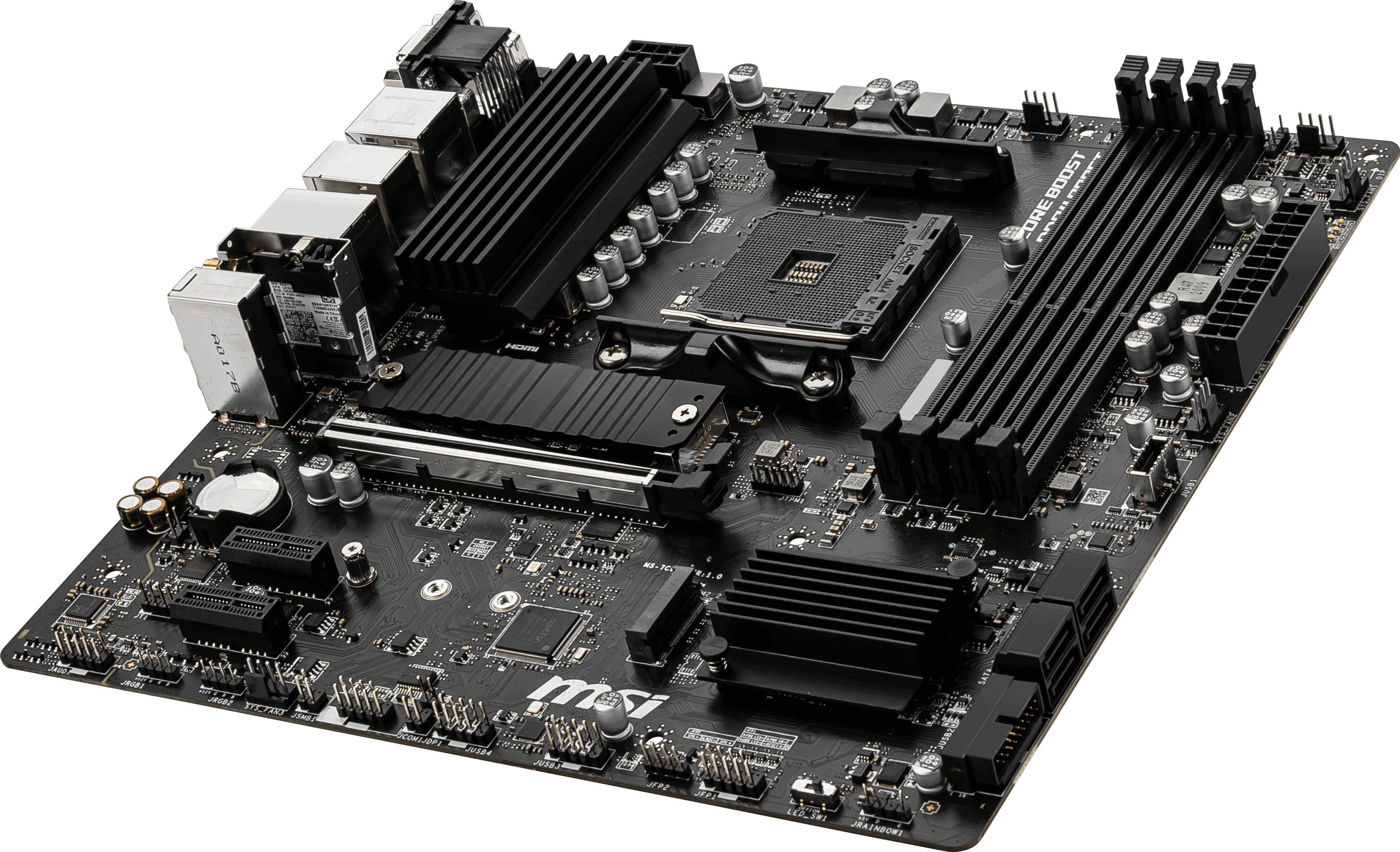 MSI B550M PRO-VDH WIFI DDR4 HDMI DP PCIE 4.0 AM4 mATX