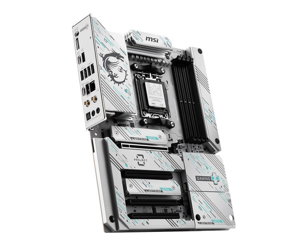 MSI B850 GAMING PLUS WIFI7 PZ DDR5 HDMI-DP TYPEC PCIE 5.0 AM5 ATX