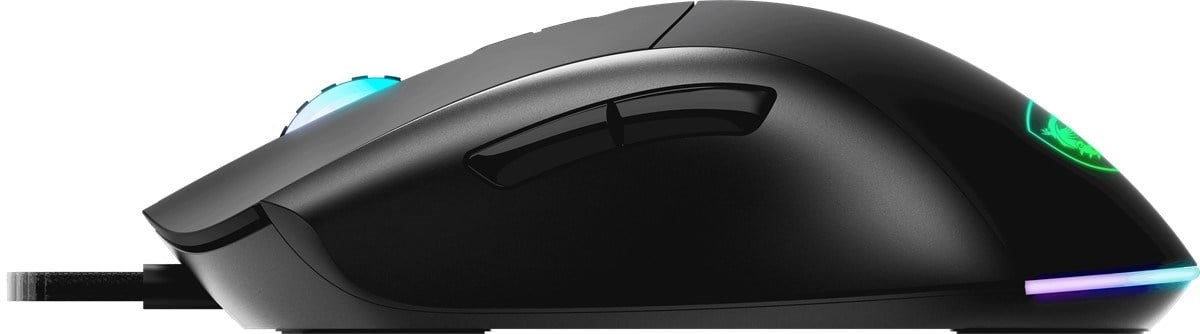 MSI GG Forge GM320 RGB 12800 DPI Kablolu Siyah Oyuncu Mouse
