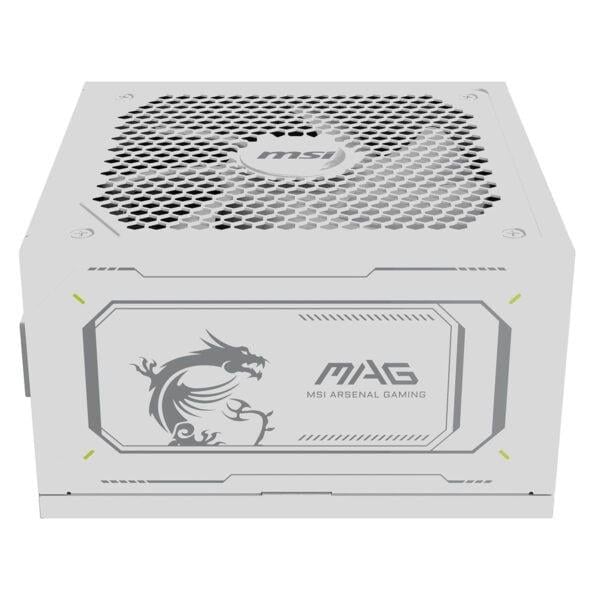 MSI MAG 1000GL PCIE5 WHITE 1000W 80+ GOLD POWER
