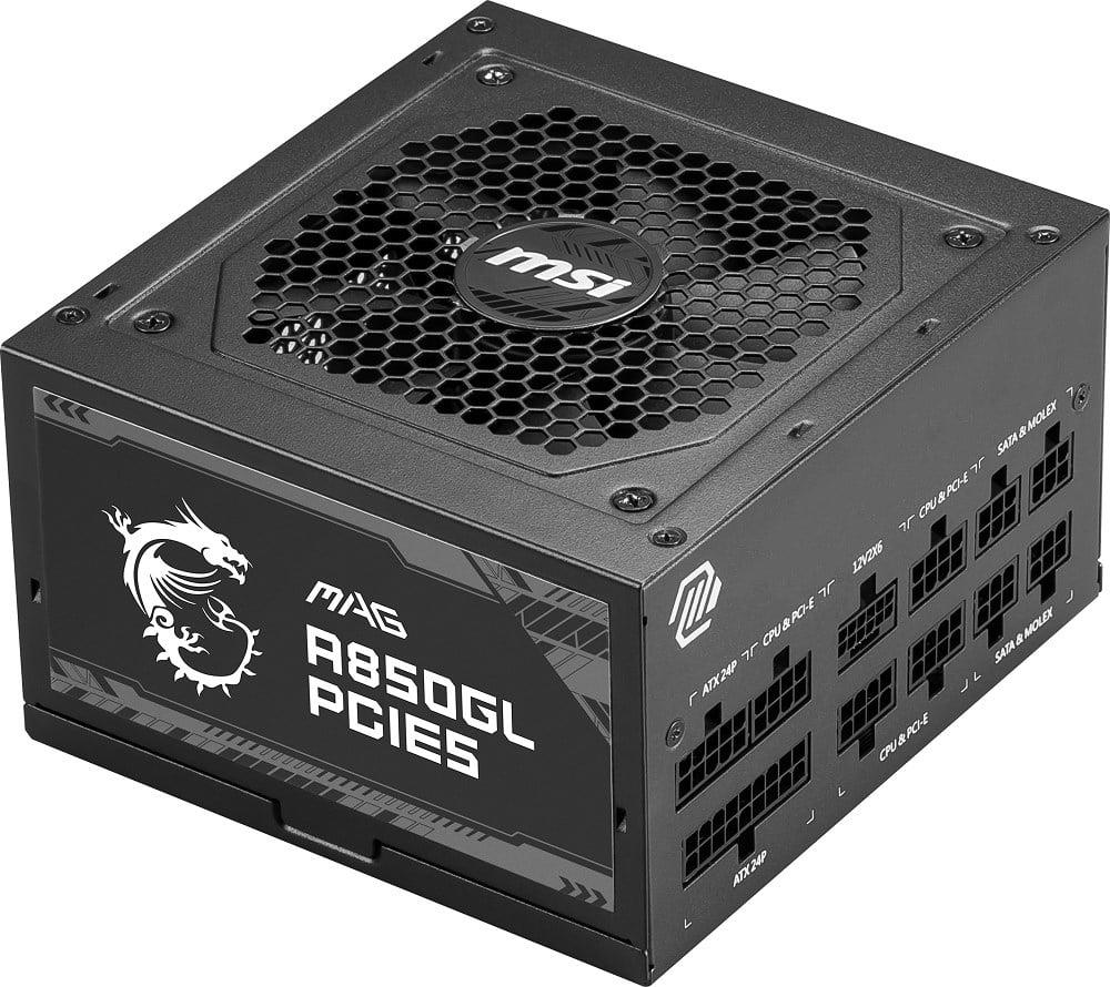 MSI MAG A850GL PCIE5 850W 80+GOLD POWER SUPPLY