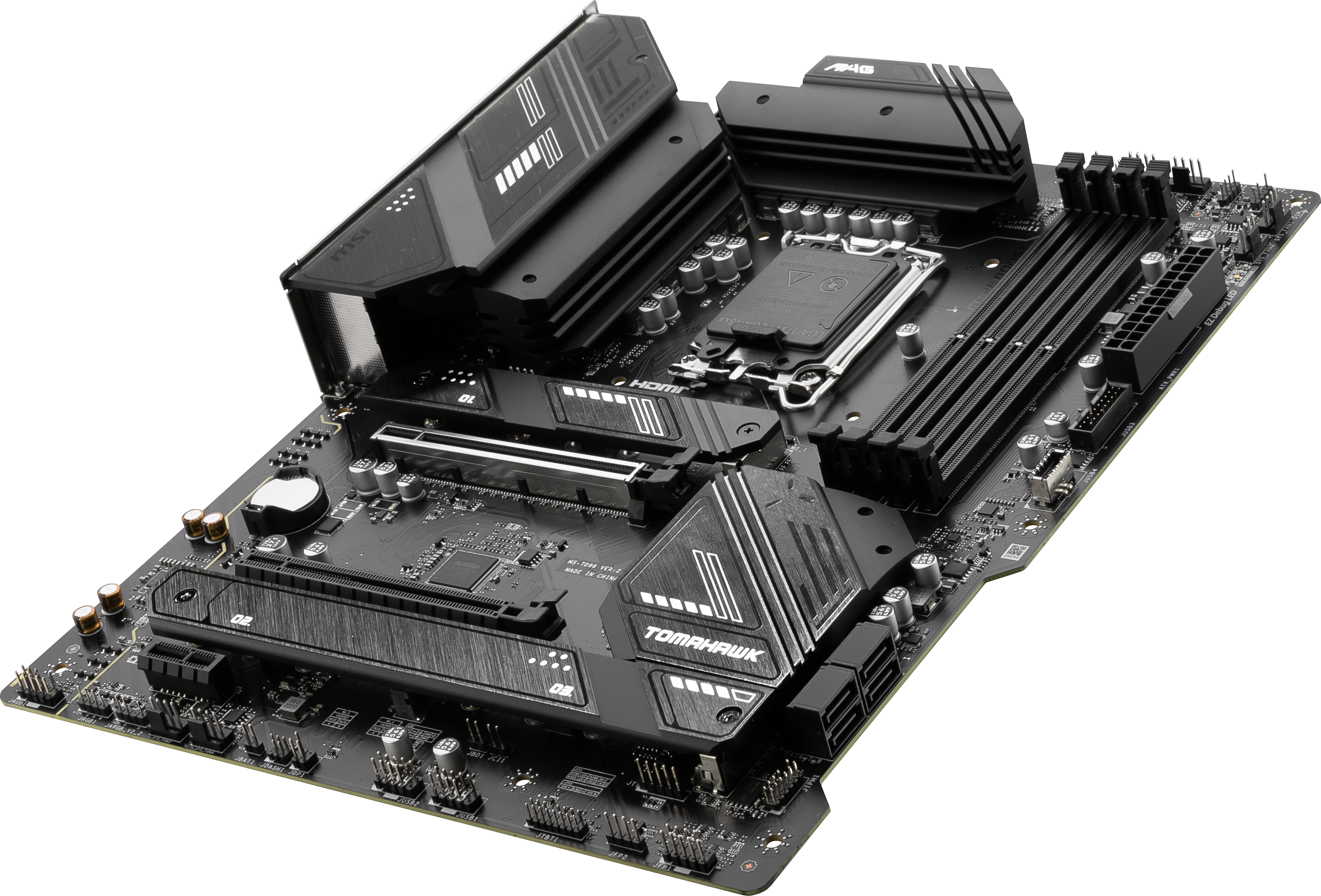 MSI MAG B760 TOMAHAWK WIFI6E DDR5 HDMI-DP TYPEC PCIE 4.0 1700p ATX