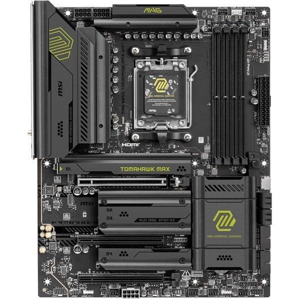 MSI MAG B850 TOMAHAWK MAX WIFI7 DDR5 HDMI-USBC DP PCIE 5.0 AM5 ATX