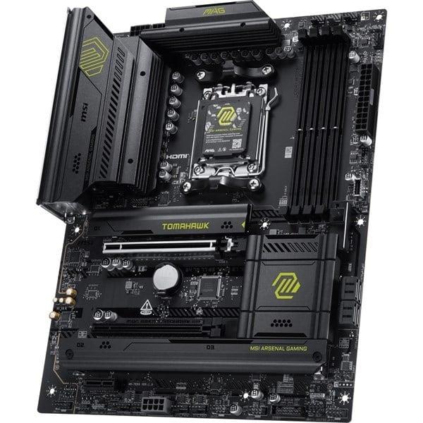 MSI MAG B850 TOMAHAWK WIFI7 DDR5 HDMI-USBC DP PCIE 5.0 AM5 ATX