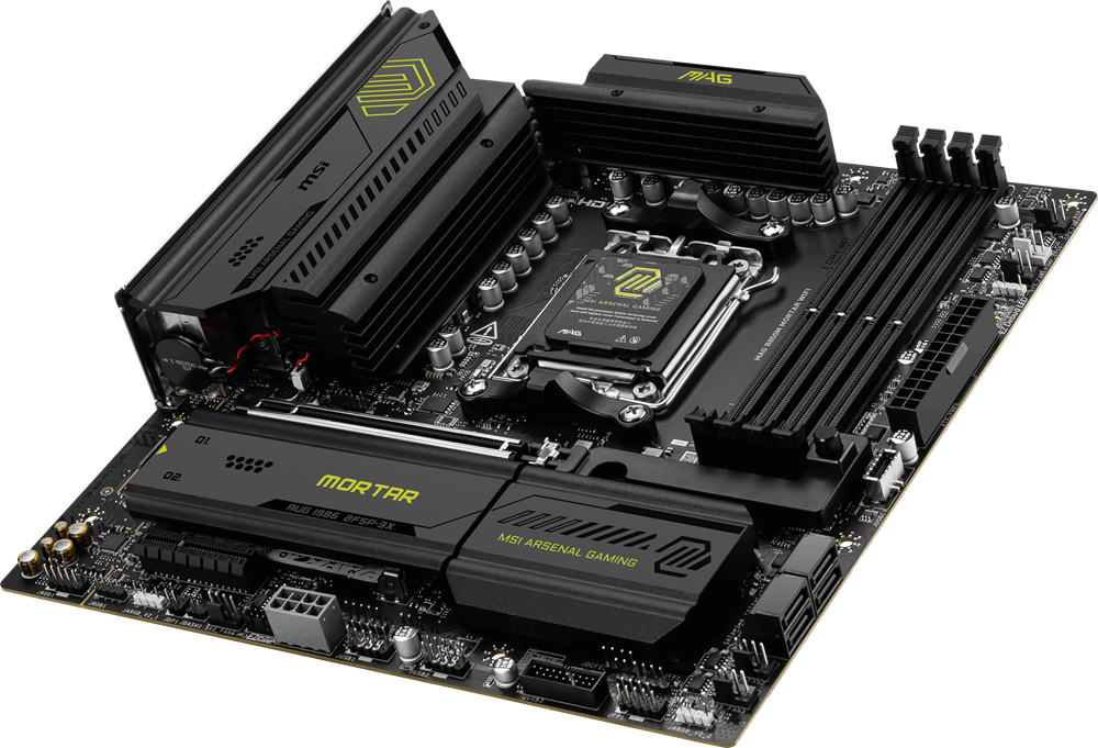 MSI MAG B850M MORTAR WIFI7 DDR5 HDMI-DP PCIE 5.0 AM5 mATX