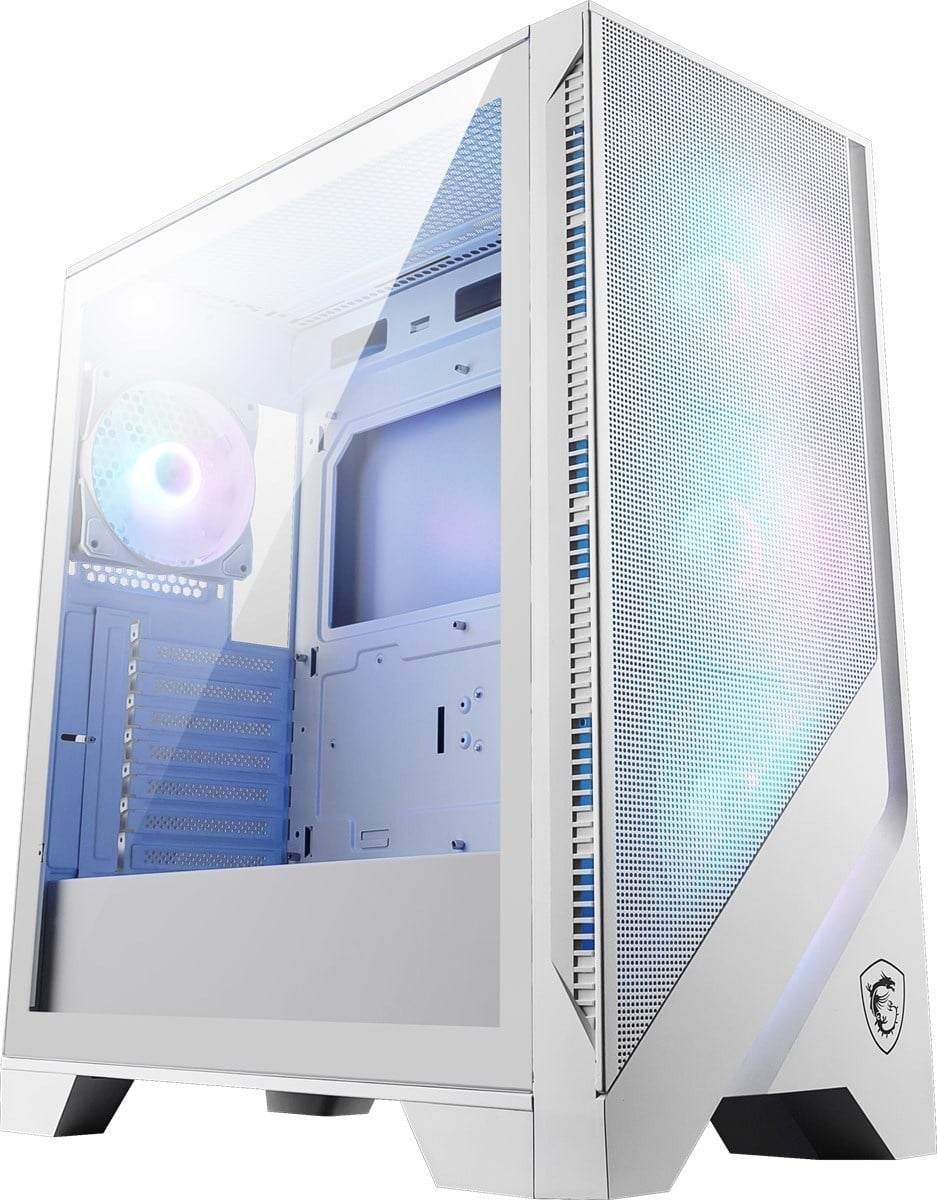 MSI MAG FORGE 320R AIRFLOW WHITE Gaming Nid-Tower PC Kasası Beyaz