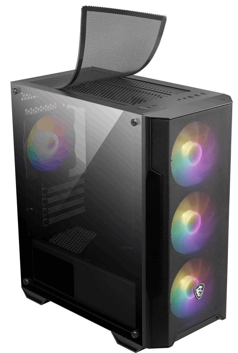 MSI MAG FORGE M100A Gaming Mid-Tower PC Kasası