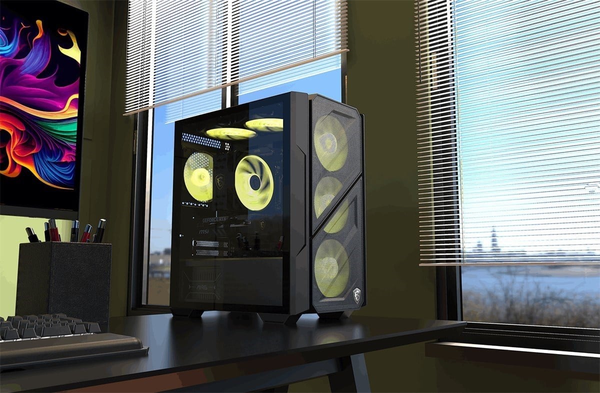 MSI MAG FORGE M110R AIRFLOW Gaming Mid-Tower PC Kasası
