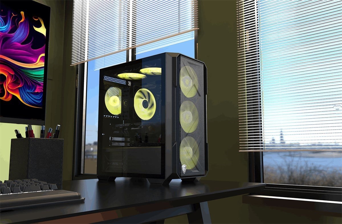 MSI MAG FORGE M120R AIRFLOW Gaming Mid-Tower PC Kasası