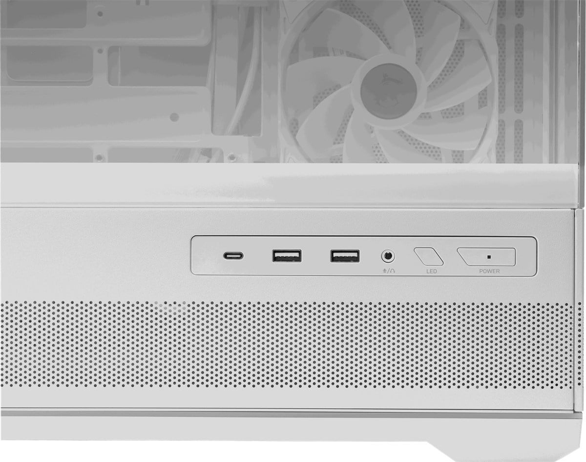 MSI MAG PANO 110R PZ WHITE Gaming Mid-Tower PC Kasası Beyaz