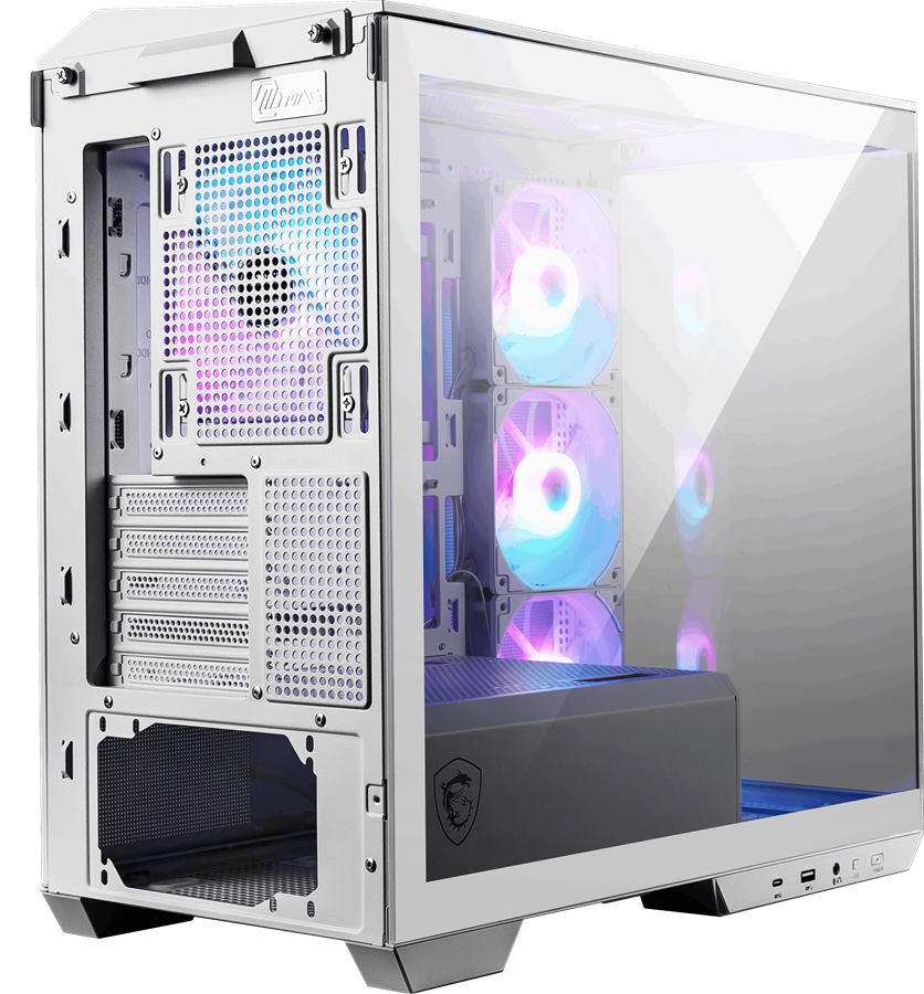 MSI MAG PANO M100R PZ WHITE Gaming Mid-Tower PC Kasası Beyaz