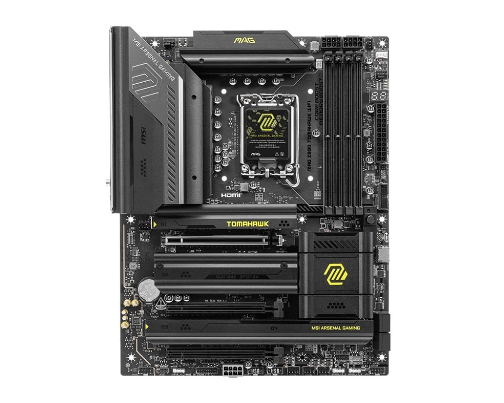 MSI MAG Z890 TOMAHAWK WIFI7 DDR5 HDMI-DP TYPEC PCIE 5.0 1851p ATX