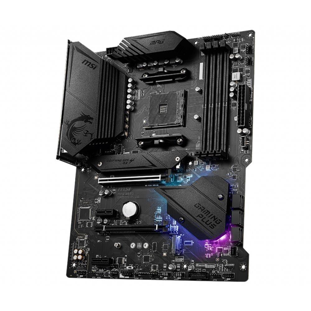 MSI MPG B550 GAMING PLUS DDR4 HDMI DP PCIe 16X v4.0 AM4 ATX