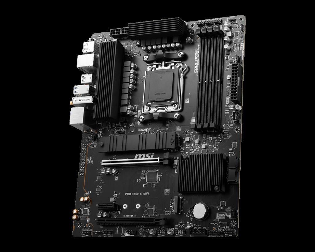 MSI PRO B650-S WIFI DDR5 7200(OC)MHz HDMI DP M.2 ATX AM5