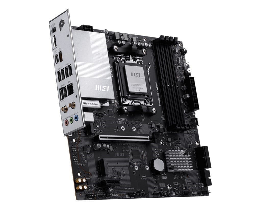 MSI PRO B840M-P WIFI6E DDR5 HDMI-TYPEC PCIE 4.0 AM5 mATX