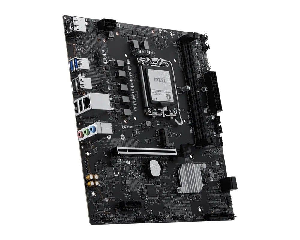 MSI PRO H810M-E DDR5 6400MHz (OC) M.2 mATX 1851P