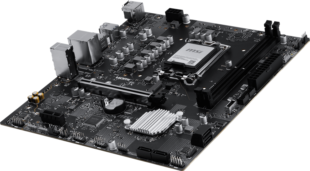MSI PRO H810M-E DDR5 HDMI-DP PCIE 4.0 1851p mATX