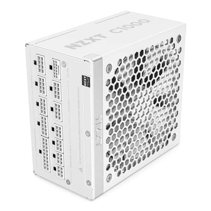 NZXT 1000W 80+GOLD C1000 PA-0G2BW-EU Tam Modüler Power Supply Beyaz