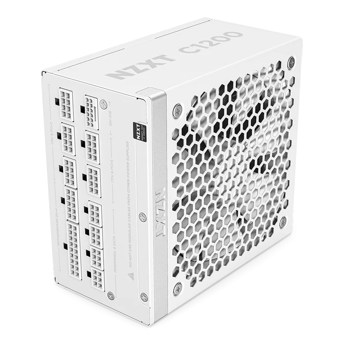 NZXT 1200W 80+ GOLD C1200 PA-2G2BW-EU Tam Modüler Power Supply Beyaz