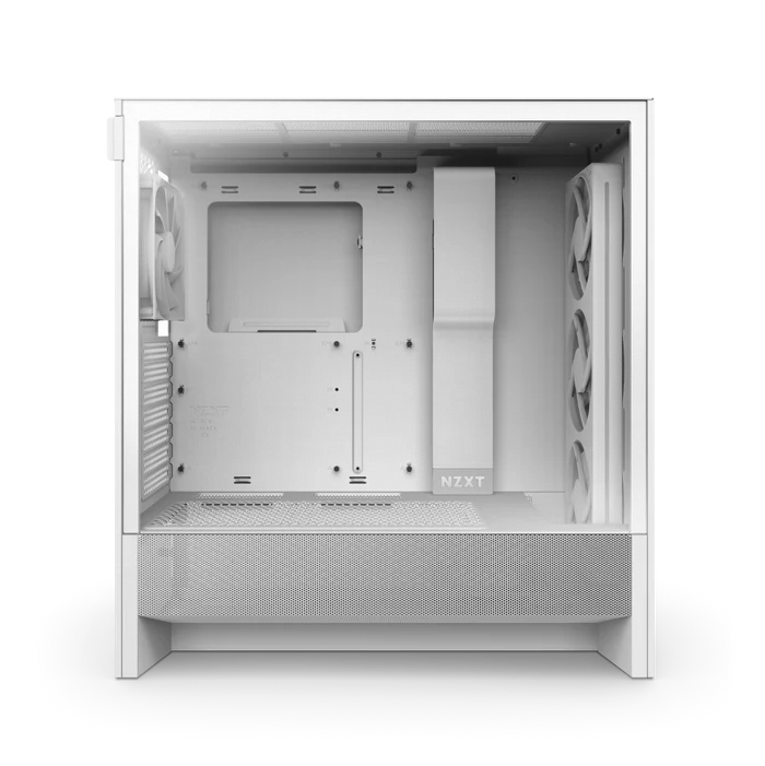NZXT H5 FLOW 2024 RGB CC-H52FW-R1 Gaming Mid-Tower PC Kasası Beyaz