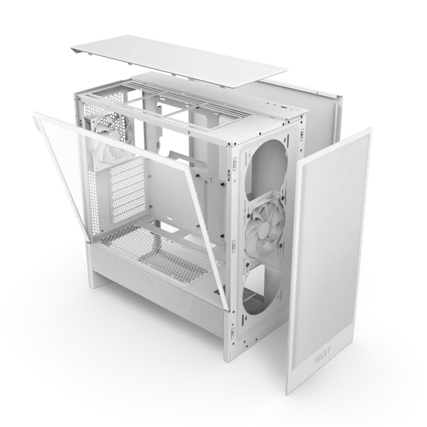 NZXT H5 FLOW CC-H52FW-01 Gaming Mid-Tower PC Kasası Beyaz