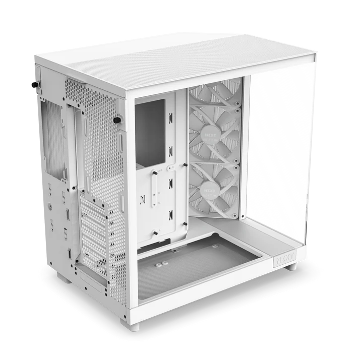 NZXT H6 FLOW RGB CC-H61FW-R1 Gaming Mid-Tower PC Kasası Beyaz