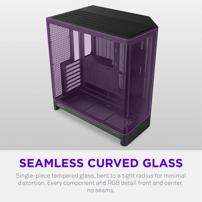 NZXT H6 RGB+ CC-H62FB-P1 Dual-Chamber Gaming Mid-Tower PC Kasası