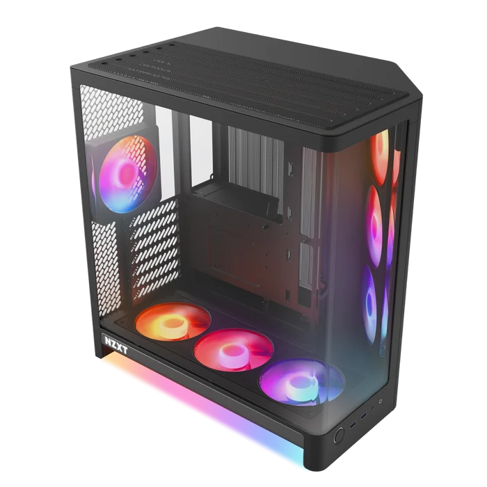 NZXT H6 RGB+ CC-H62FB-P1 Dual-Chamber Gaming Mid-Tower PC Kasası