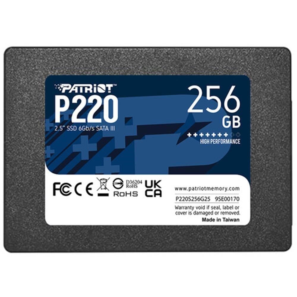 Patriot 256GB P220 550-490MB-s 2.5