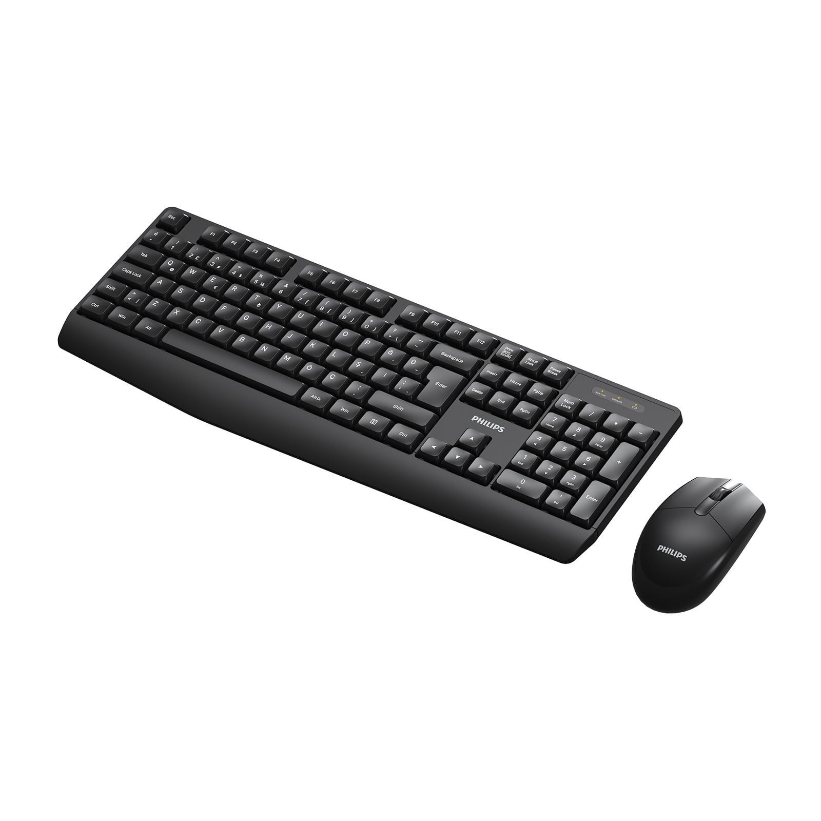 PHILIPS KABLOSUZ  KLAVYE&MOUSE SET SPT6337 SİYAH