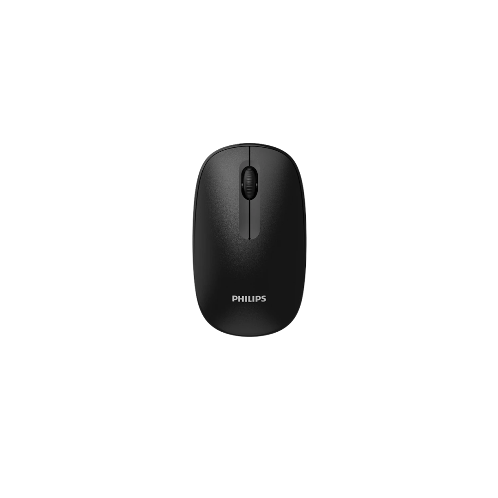 PHILIPS SPK7318B, Siyah, USB Nano 2,4Gh Kablosuz, 1600dpi, Optic, Sessiz Click, 3 Tuşlu, Mouse