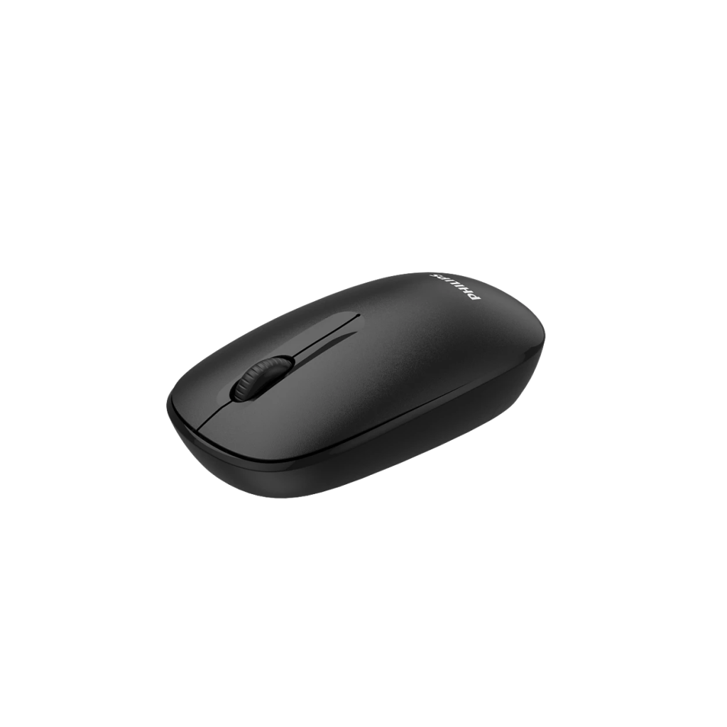 PHILIPS SPK7318B, Siyah, USB Nano 2,4Gh Kablosuz, 1600dpi, Optic, Sessiz Click, 3 Tuşlu, Mouse