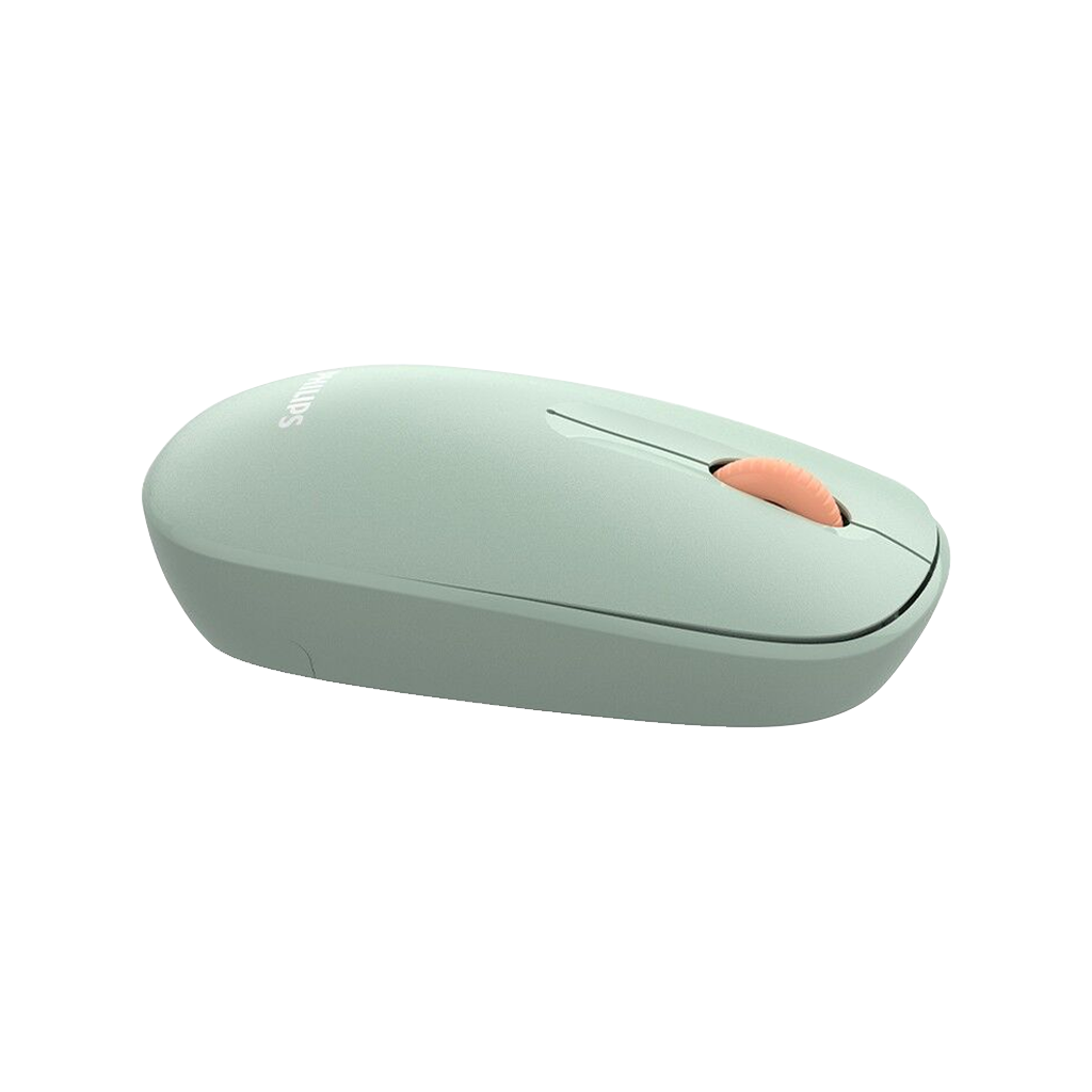 PHILIPS SPK7318E, Yeşil, USB Nano 2,4Gh Kablosuz, 1600dpi, Optic, Sessiz Click, 3 Tuşlu, Mouse