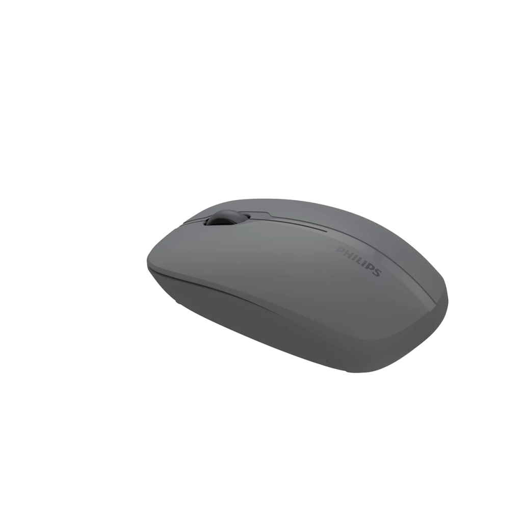 PHILIPS SPK7418G, Gri, USB Nano 2,4Gh ve Bluetooth Kablosuz, 1600dpi, Optic, 3 Tuşlu, Sessiz Click, Mouse
