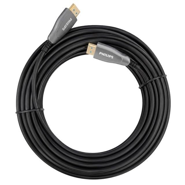 Philips SWR3019W/93 60 Metre 4K 60Hz AOC Fiber Optik HDMI Kablo Çinko Alaşım Gövde