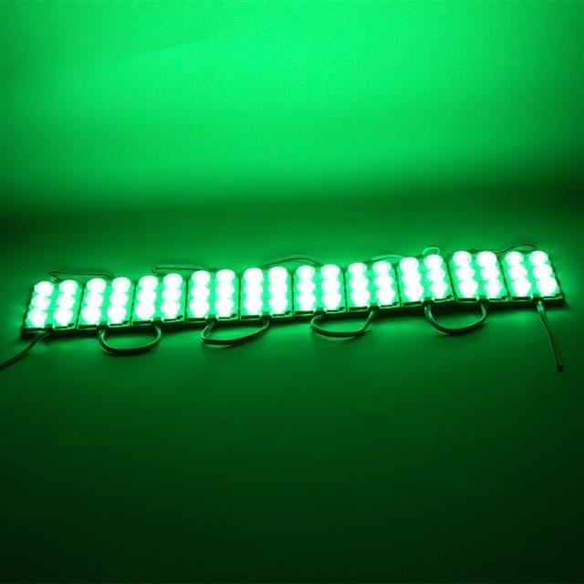 Powermaster 24 Volt 3 Watt Yeşil 3030 Modül Led 75*40