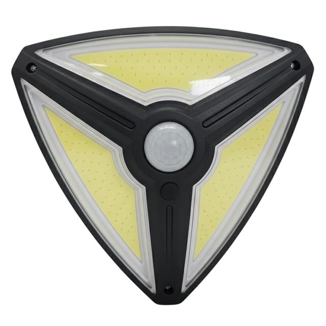 Powermaster MX-1219B 150 Cob Ledli Sensörlü 3 Modlu Solar Duvar Lambası